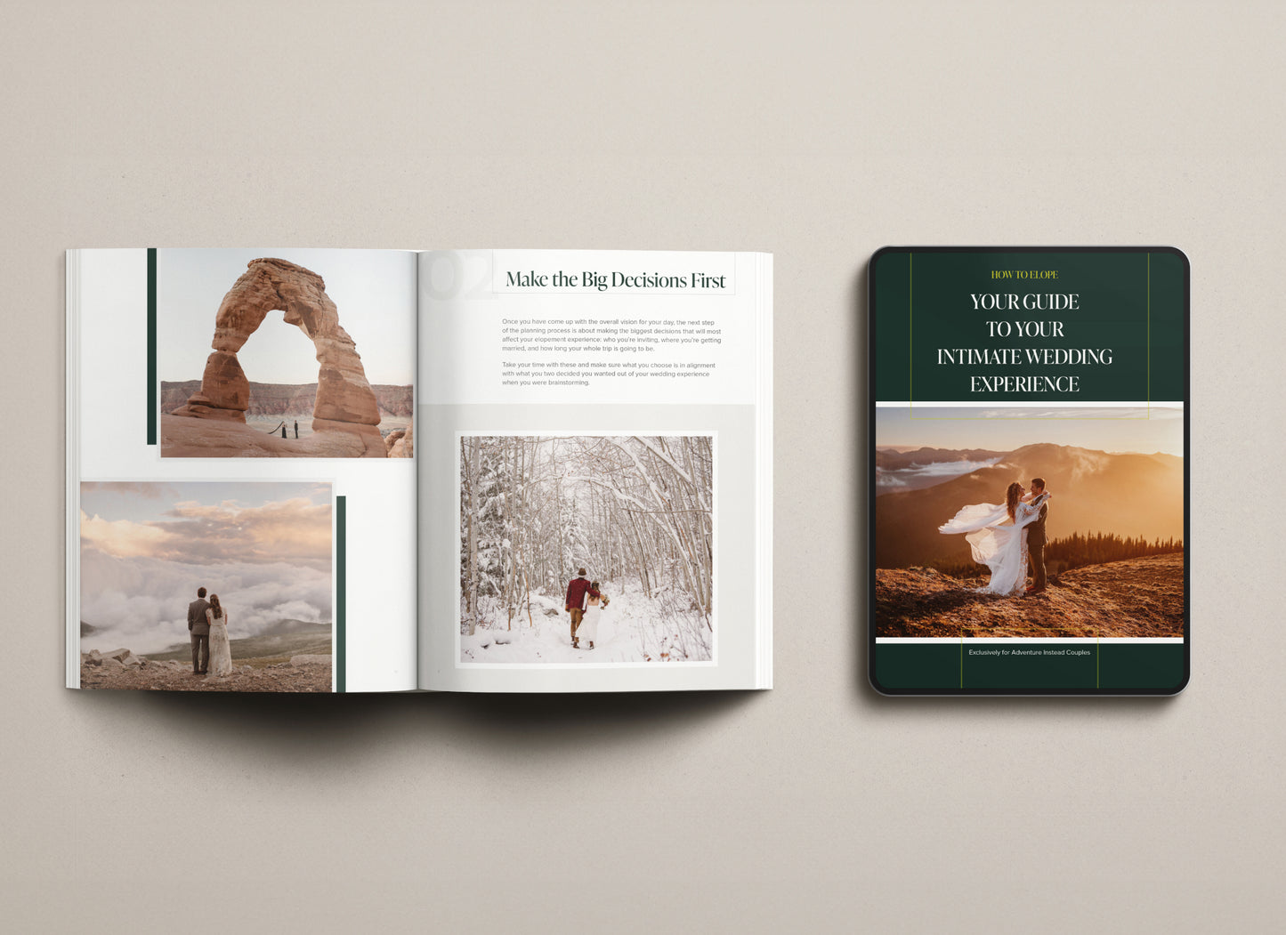 The Elopement & Intimate Wedding Client Guide + Design Template