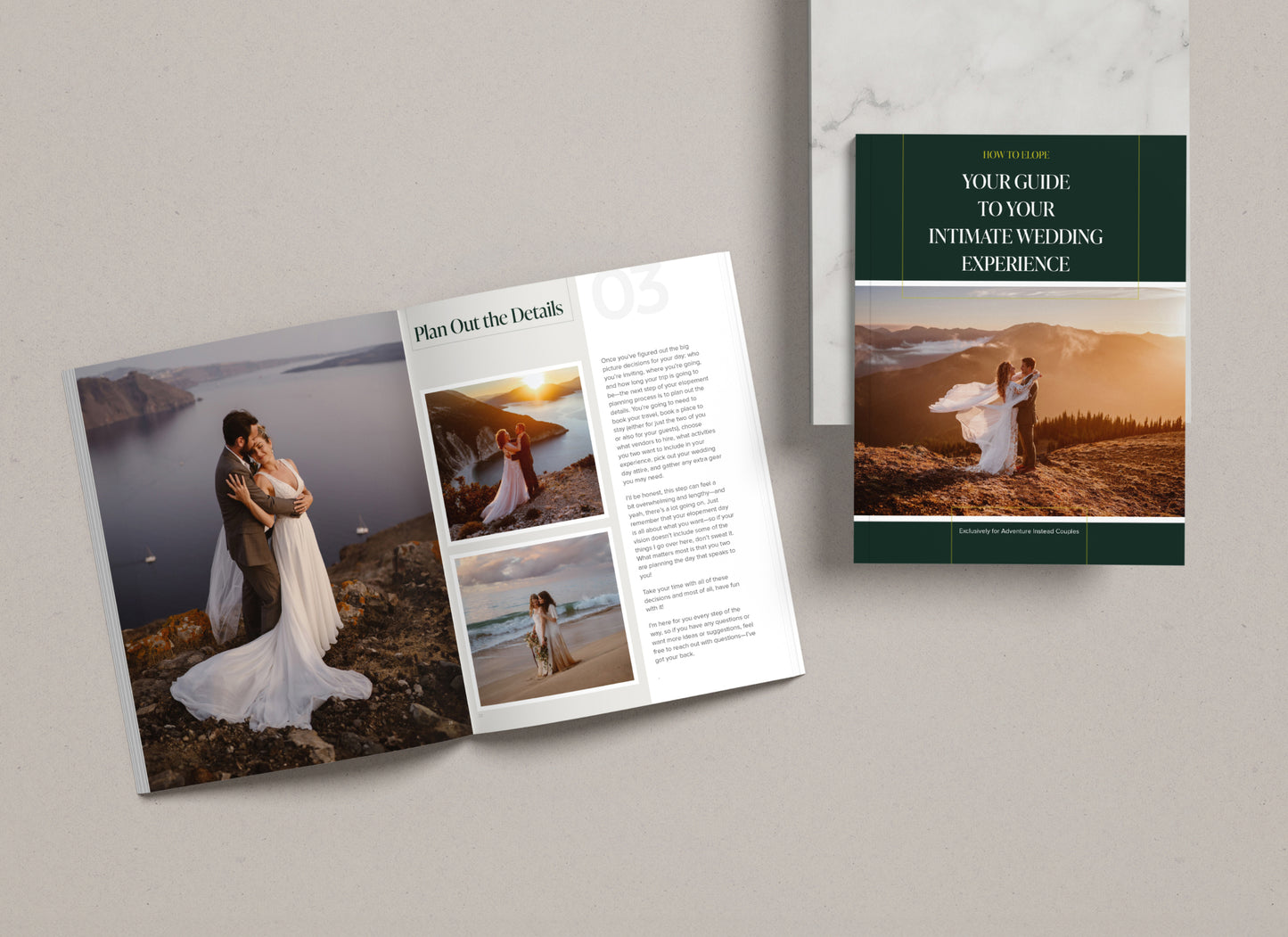 The Elopement & Intimate Wedding Client Guide + Design Template